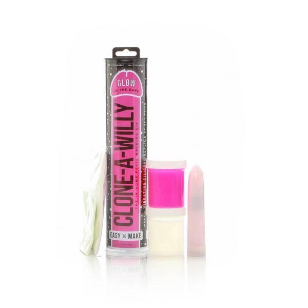 Clone-A-Willy - Kit Glow-in-the-Dark Green - Blue - Hot Pink - Clona il tuo  pene