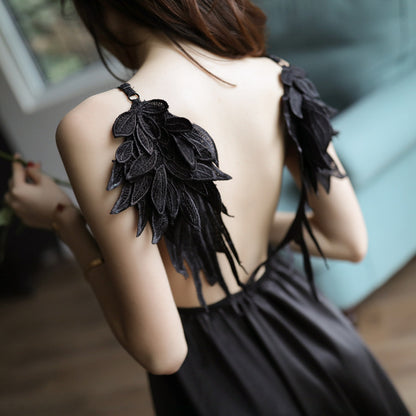 Erotic Lingerie Ladies Angel Wings Sling Nightdress