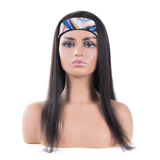 Brazilian Straight Headband Wig