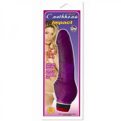 Jelly Caribbean #3 Impact Vibrator- Purple