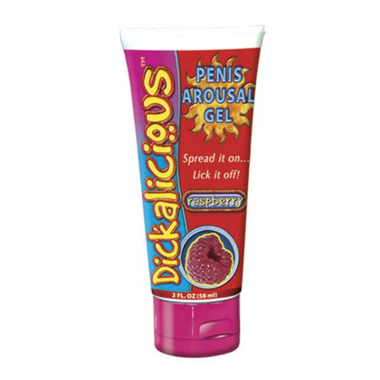 Dickalicious Penis Arousal Gel 2oz Raspberry