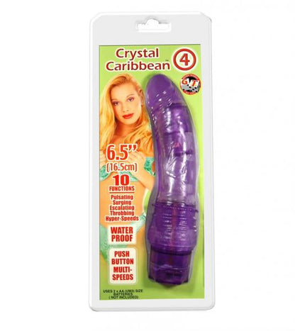Crystal Caribbean #4 Waterproof Vibe - Purple