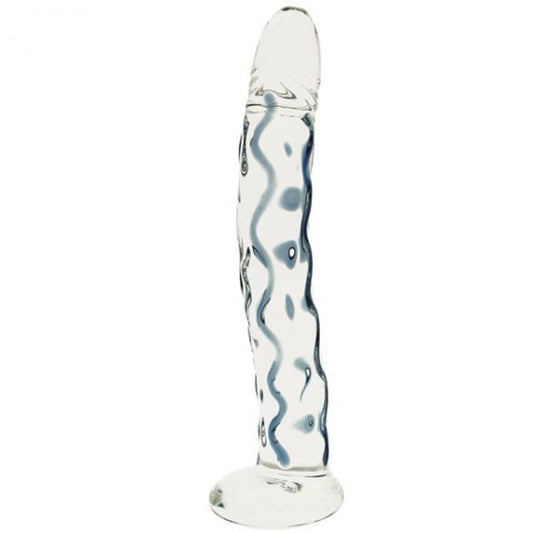 Glass Gem Dildo (emerald)