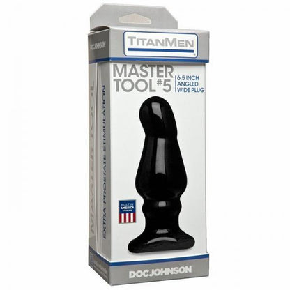 Titanmen Master Tool #5 Black Angled Wide Probe