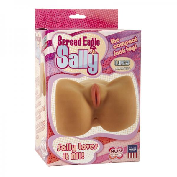 Spread Eagle Sally Compact Masturbator Beige