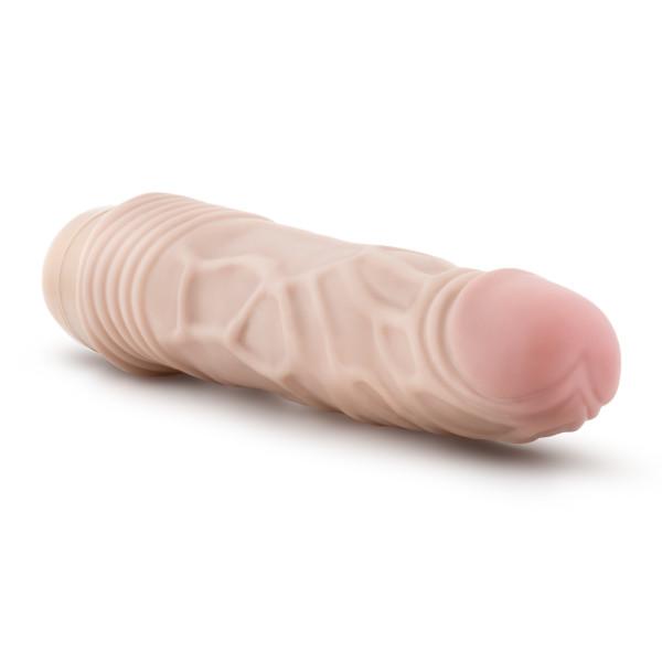 Dr Skin Cock Vibe #2 Beige Realistic Vibrating Dildo