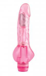 Juicy Jewels Rose Quartz Pink Realistic Vibrator