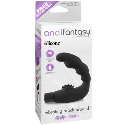 Anal Fantasy Vibrating Reach Around Probe Black