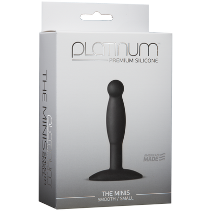 Platinum Premium Silicone The Minis Smooth Small Black