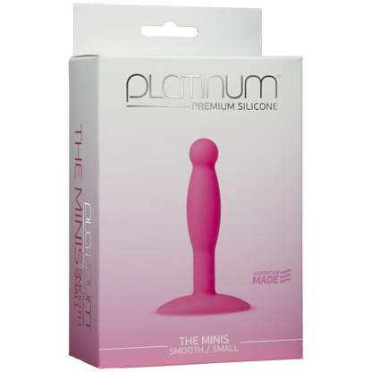 Platinum Premium Silicone The Minis Smooth Small Pink