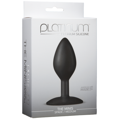 Platinum Premium The Minis Spade Medium Black