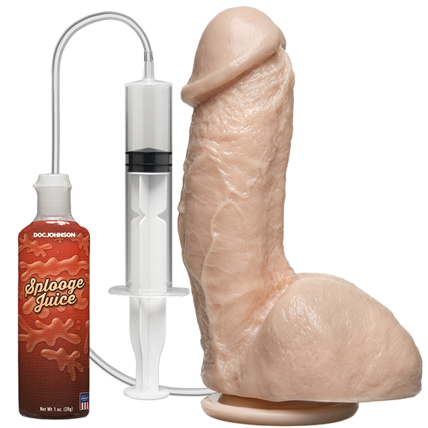 The Amazing Squirting Realistic Cock Beige