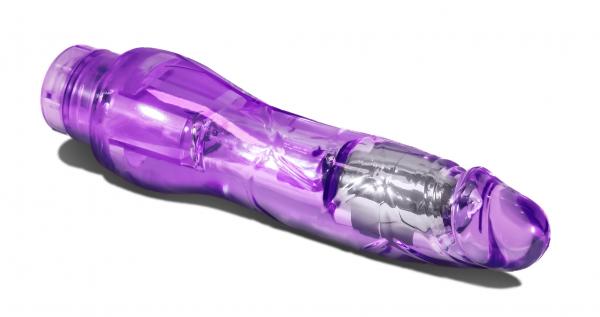 Fantasy Vibe 8.5 inches Vibrating Dildo Purple