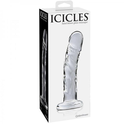 Icicles No. 62 Clear Glass Dildo