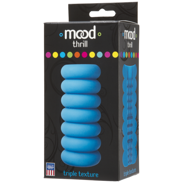 Mood Thrill Triple Texture Blue Stroker