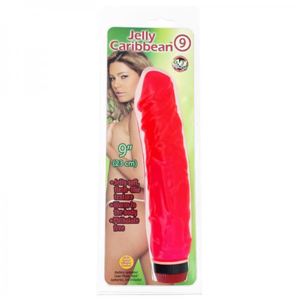 Jelly Caribbean #9 Red Vibrator