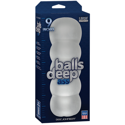 Balls Deep 9 inches Stroker Ass Frost