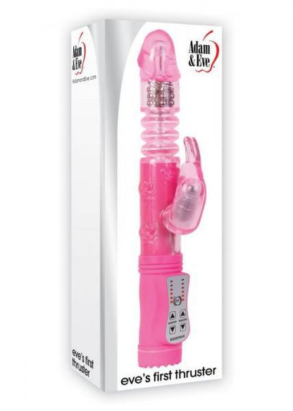 Eve's First Thruster Rabbit Pink Vibrator