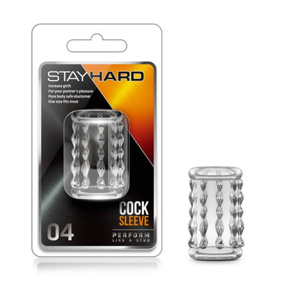 Stay Hard Cock Sleeve 04 Clear