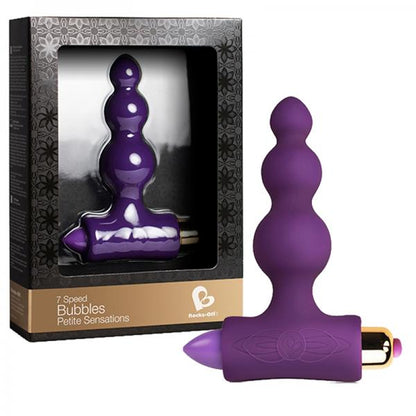 Petite Sensations Bubbles 7X Purple Butt Plug