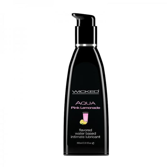 Wicked Aqua Pink Lemonade Flavored Lubricant 2oz