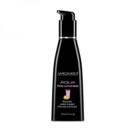 Wicked Aqua Pink Lemonade Flavored Lubricant 4oz