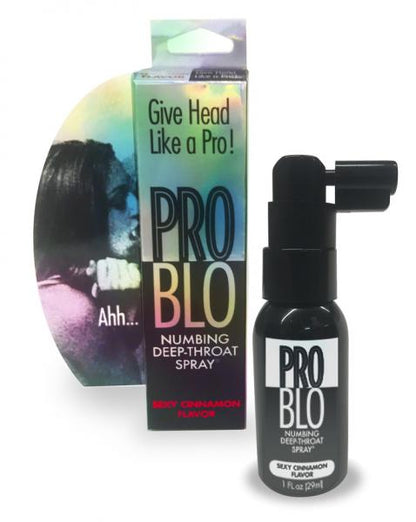 Problo Numbing Spray Sexy Cinnamon 1oz