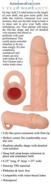 True Feel Penis Extension Beige