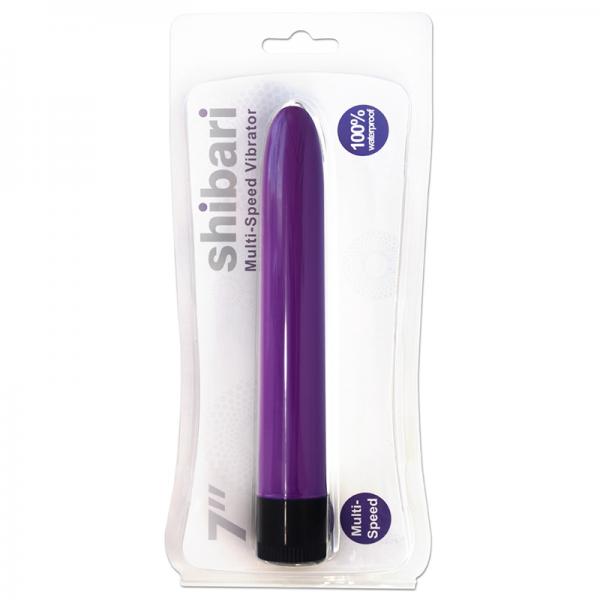Shibari Vibe Multi Speed 7in Purple
