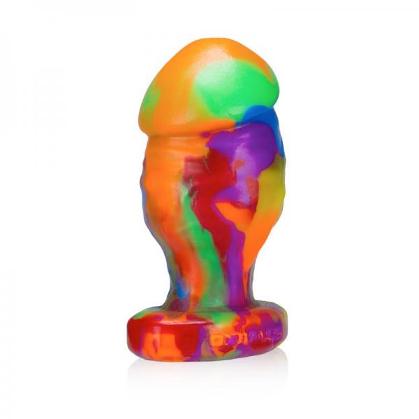 Oxballs Honcho-2, Buttplug, Medium, Rainbow