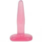 Crystal Jellies - Butt Plug - Pink-  Small