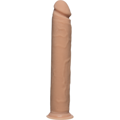 The D Realistic D 12 inches Ultraskyn Beige Dildo