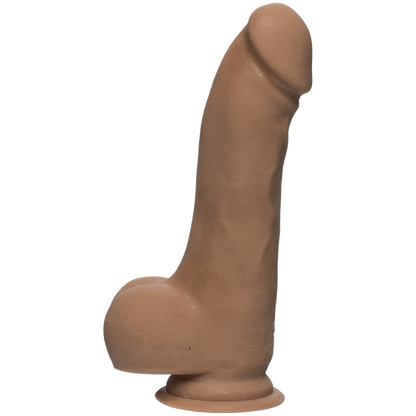 The D Master D 7.5 inches Dildo with Balls Ultraskyn Tan