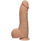 The D Master D 10.5 inches Dildo with Balls Ultraskyn Beige