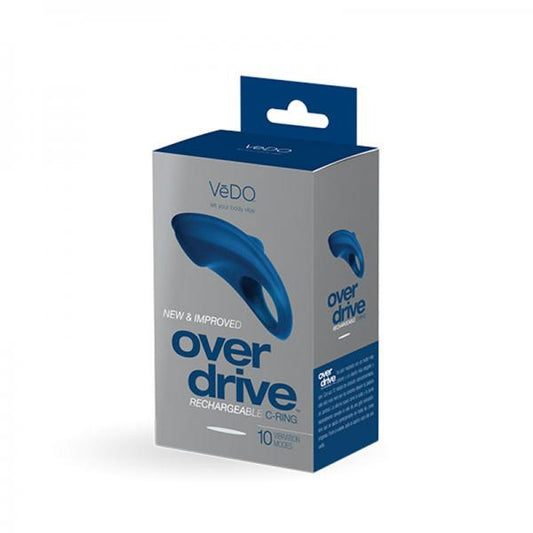 Vedo Overdrive+ Rechargeable Vibrating Ring - Midnight Madness