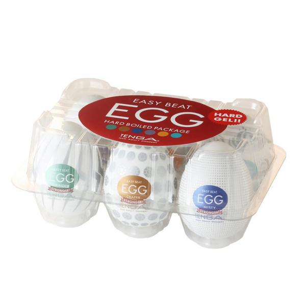 Tenga Egg Variety Pack Hard Boiled Strokers 6 Pack