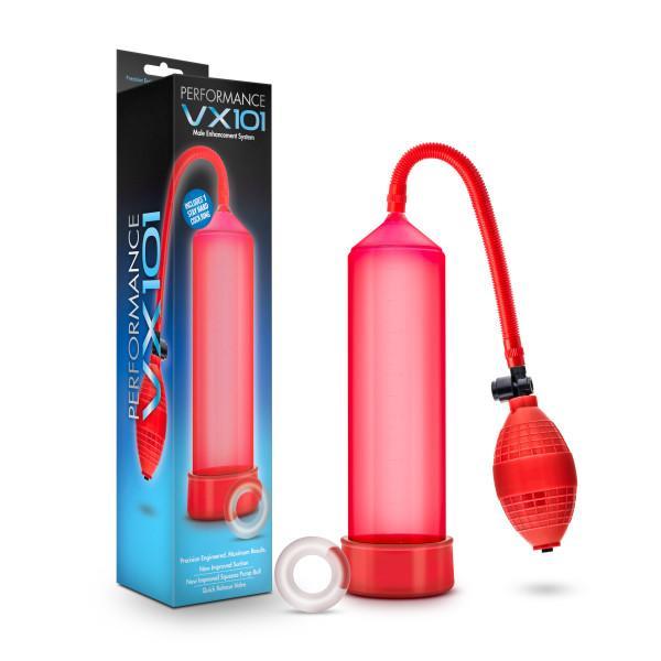 Performance VX101 Male Enhancement Pump Red