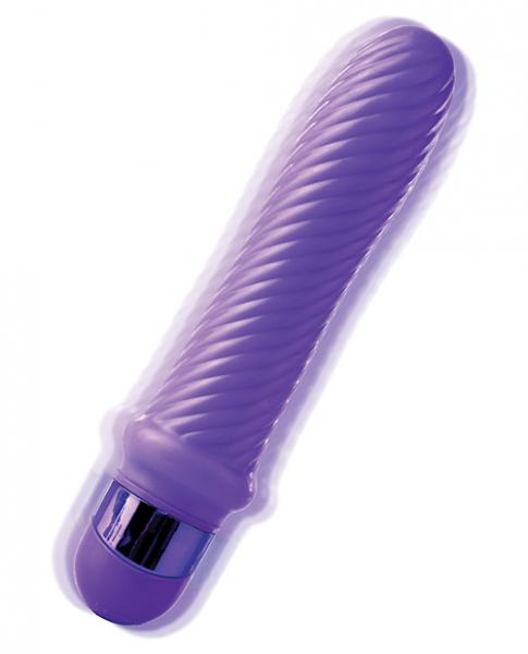 Classix Grape Swirl Massager Purple Vibrator