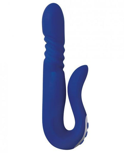 Eve's Deluxe Thruster Blue Rabbit Style Vibrator