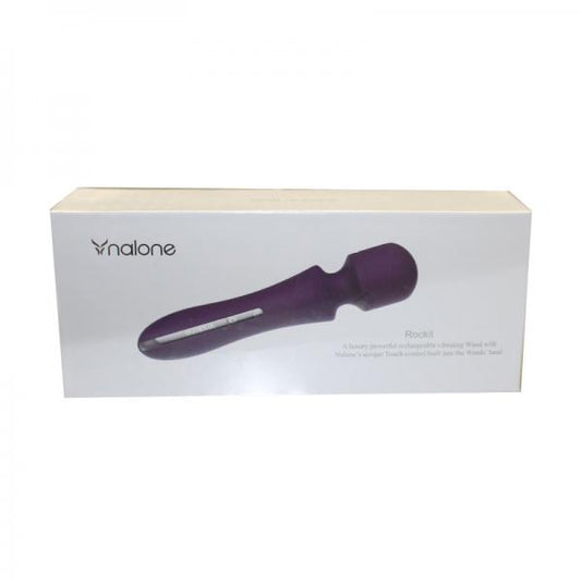 Nalone Rockit Wand Massager W/touch Function Purple