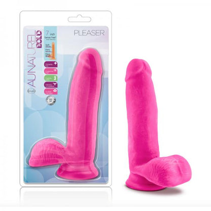 Au Naturel Bold Pleaser 7 inches Dildo Pink