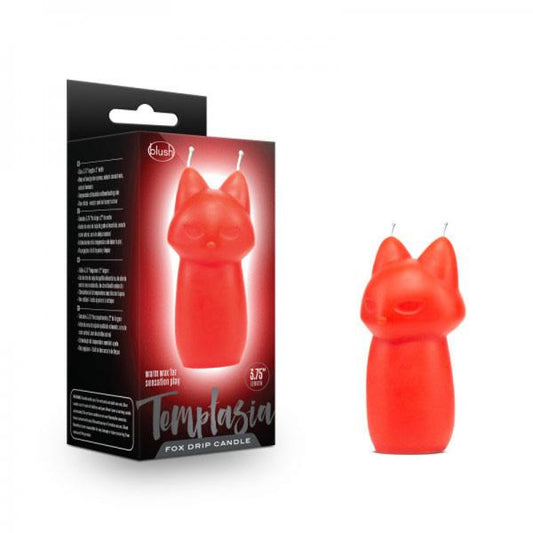 Temptasia Fox Candle Red