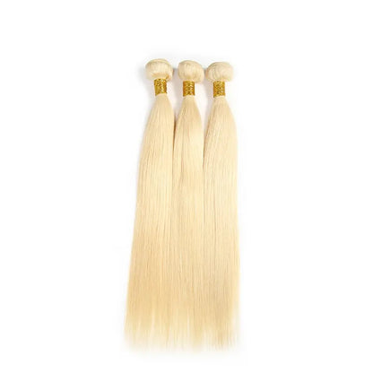 Straight Hair Bundle - Blonde 613